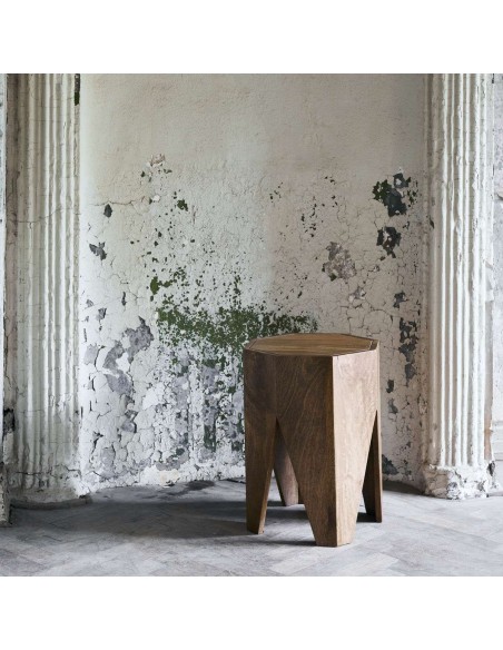 Taburete OKTA, Madera Natural - House Doctor