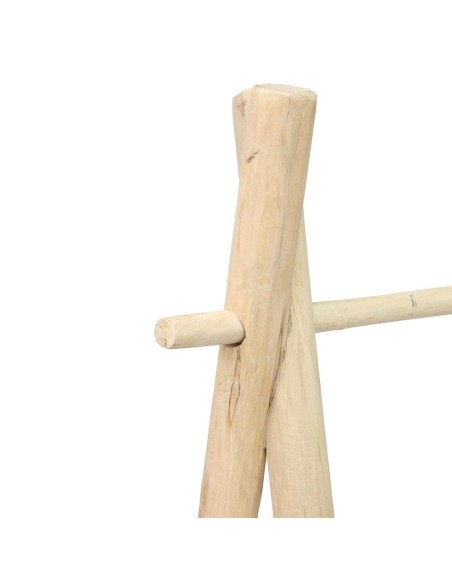 Perchero Teca Natural - Bazar Bizar