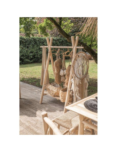 Perchero Teca Natural - Bazar Bizar