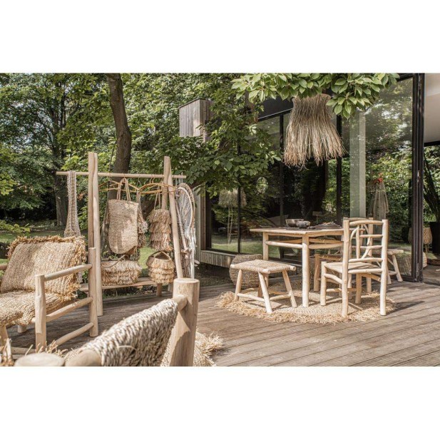 Perchero Teca Natural - Bazar Bizar Perchero Teca Natural - Bazar Bizar