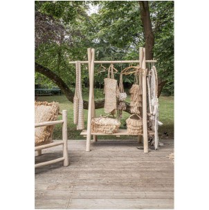 Perchero Teca Natural - Bazar Bizar 2