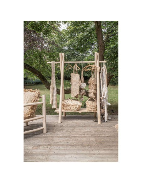 Perchero Teca Natural - Bazar Bizar