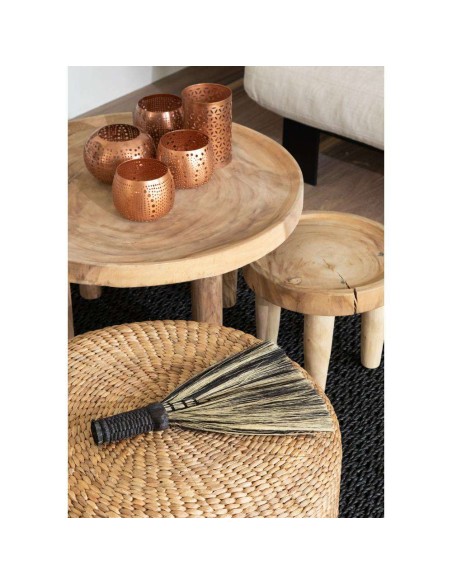 Mesa Baja Munggur Natural - Bazar Bizar