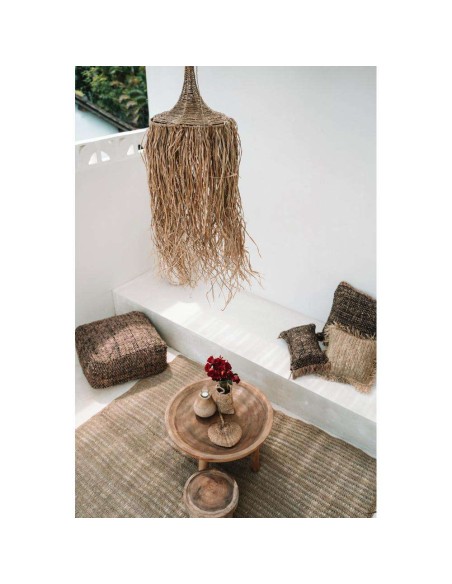 Mesa Baja Munggur Natural - Bazar Bizar