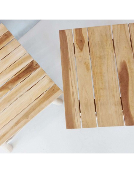 Mesa Auxiliar Island Natural - Bazar Bizar