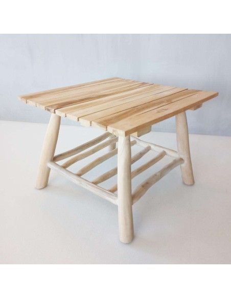 Mesa Auxiliar Island Natural - Bazar Bizar