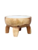 Mesa Auxiliar Timber Ø55cm - Bazar Bizar