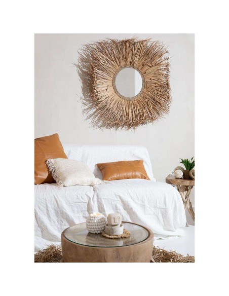 Mesa Auxiliar Timber Ø55cm - Bazar Bizar