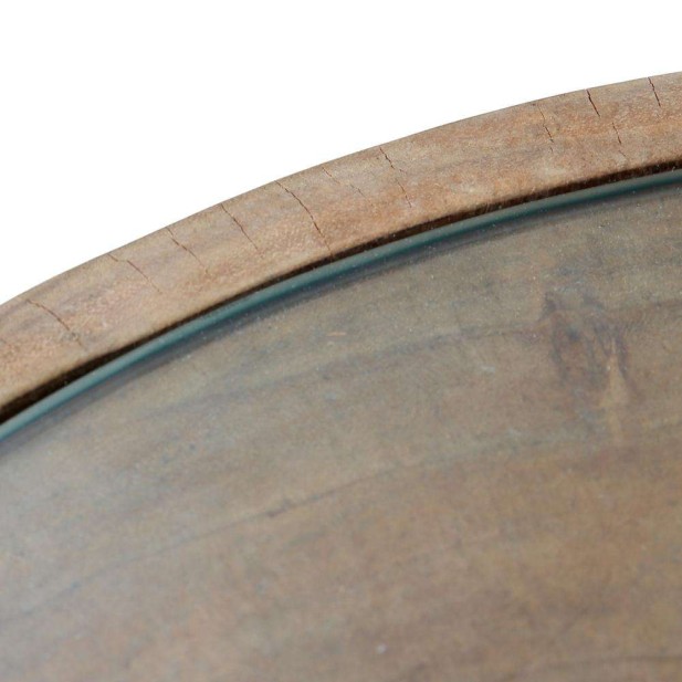 Mesa Auxiliar Timber Ø55cm - Bazar Bizar Mesa Auxiliar Timber Ø55cm - Bazar Bizar