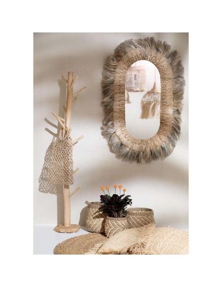 Perchero Teca Natural - Bazar Bizar