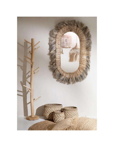 Perchero Teca Natural - Bazar Bizar