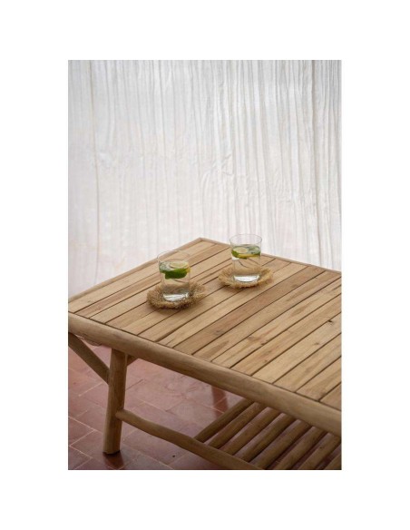 Mesa Baja Tulum 140x70cm - Bazar Bizar