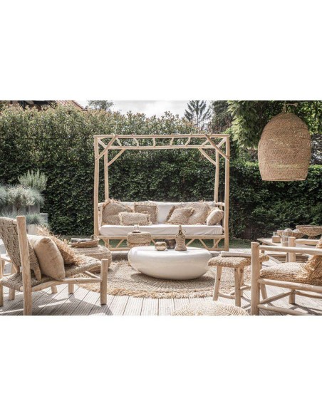 Puf Seagrass Ø60cm - Bazar Bizar