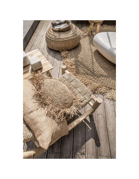 Puf Seagrass Ø60cm - Bazar Bizar