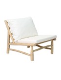 Sillón Island Blanco Natural - Bazar Bizar