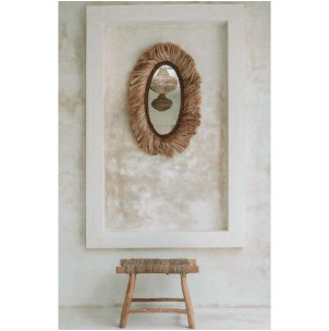 Taburete Porto Seagrass Natural 45cm M - Bazar Bizar 2