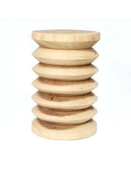 Taburete Galapagos 45cm Natural - Bazar Bizar