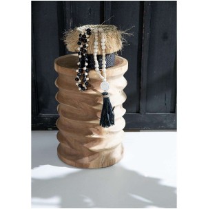 Taburete Galapagos 45cm Natural - Bazar Bizar 2