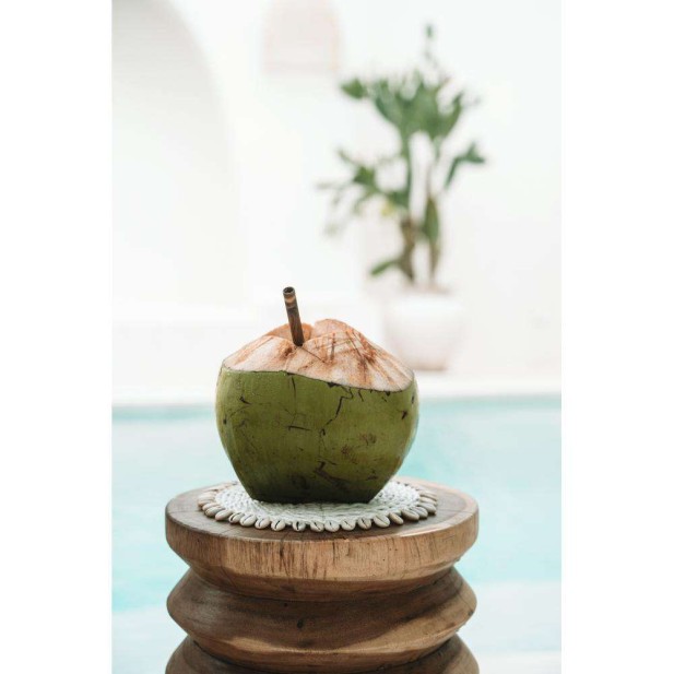 Taburete Galapagos 45cm Natural - Bazar Bizar