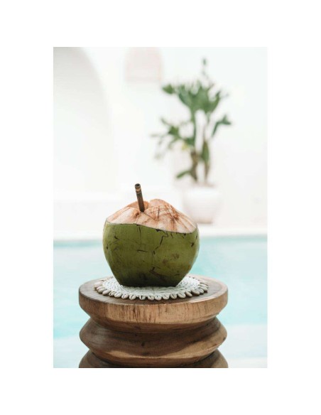 Taburete Galapagos 45cm Natural - Bazar Bizar