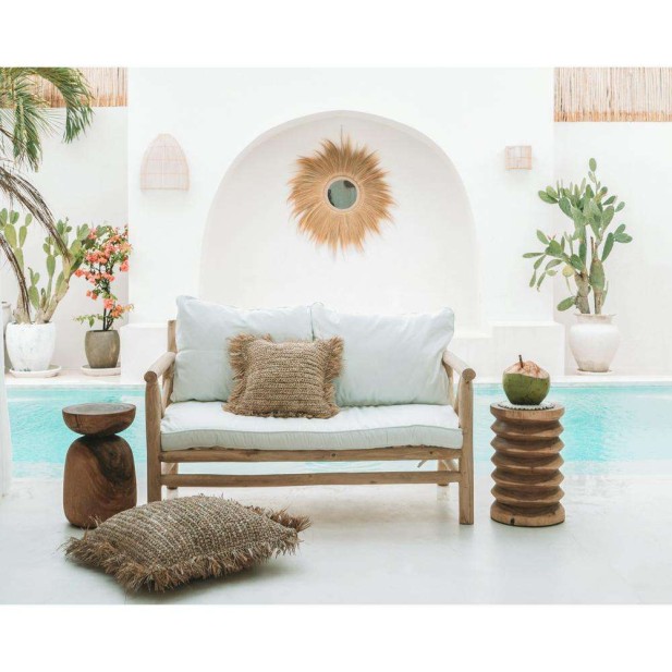 Taburete Galapagos 45cm Natural - Bazar Bizar