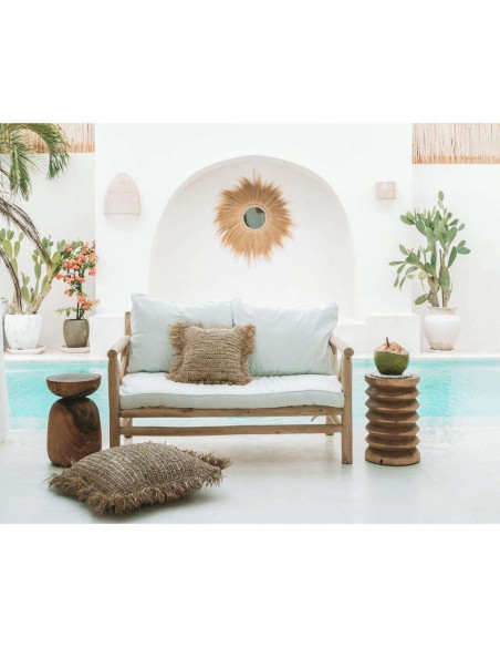 Taburete Galapagos 45cm Natural - Bazar Bizar