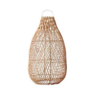 Pantalla de Lámpara de Techo Kendi - Natural - Bazar Bizar; BA171N-M-30x60. Bazar Bizar es una marca de decoración que ofrece productos hechos a mano y exclusivos