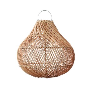 Pantalla de Lámpara Techo Bottle Natural M Bazar Bizar; BA172N-M-50x50. Bazar Bizar es una marca de decoración que ofrece productos hechos a mano y exclusivos