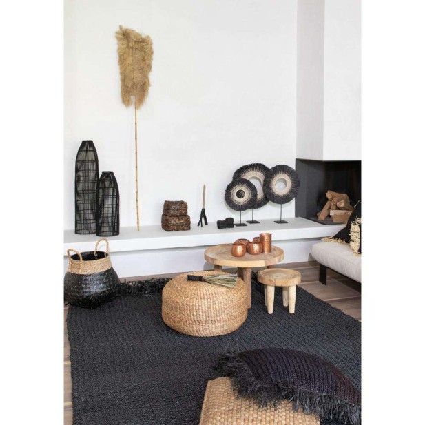 Pantalla de Lámpara de Techo Fish Trap Negra L - Bazar Bizar Pantalla de Lámpara de Techo Fish Trap Negra L - Bazar Bizar