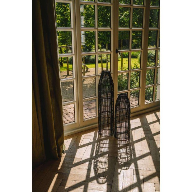 Pantalla de Lámpara de Techo Fish Trap Negra L - Bazar Bizar Pantalla de Lámpara de Techo Fish Trap Negra L - Bazar Bizar