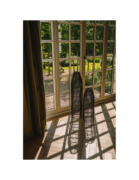 Pantalla de Lámpara de Techo Fish Trap Negra L - Bazar Bizar