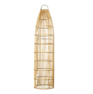 Pantalla de Lámpara de Techo Fish Trap - Natural - L - Bazar Bizar; BAYU003N-L-23x90. Bazar Bizar es una marca de decoración que ofrece productos hechos a mano y exclusivos