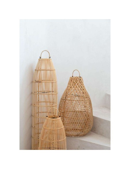 Pantalla de Lámpara de Techo Fish Trap Natural L - Bazar Bizar