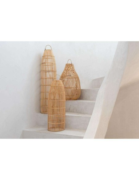 Pantalla de Lámpara de Techo Fish Trap Natural M - Bazar Bizar