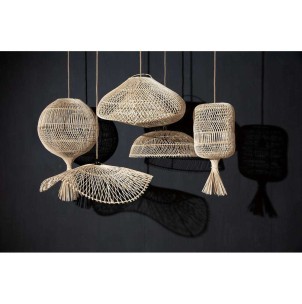Pantalla de Lámpara de Techo Dumpling Natural M - Bazar Bizar 2