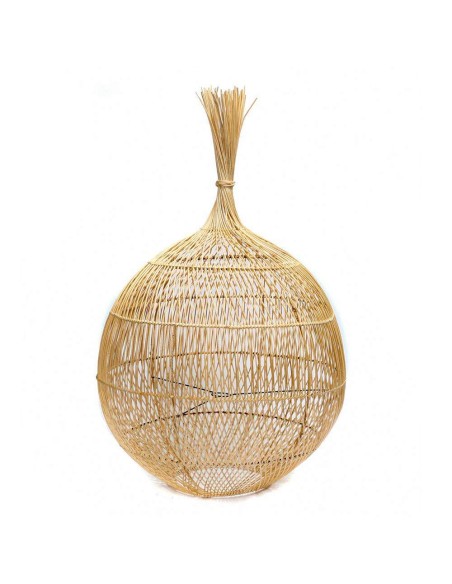 Pantalla de Lámpara de Techo Wonton Natural - Bazar Bizar