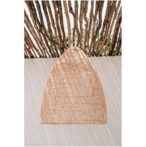 Pantalla de Lámpara de Techo Twister Natural M - Bazar Bizar 2