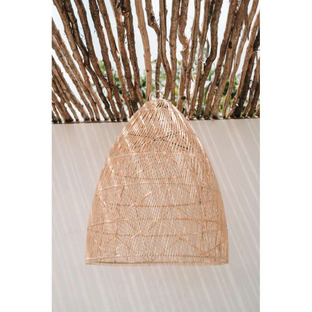 Pantalla de Lámpara de Techo Twister Natural M - Bazar Bizar Pantalla de Lámpara de Techo Twister Natural M - Bazar Bizar