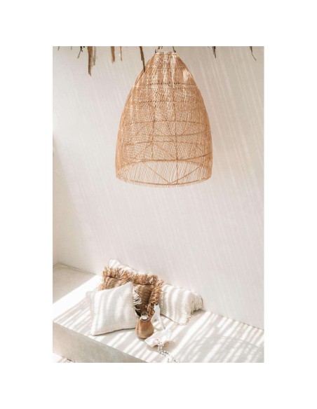 Pantalla de Lámpara de Techo Twister Natural M - Bazar Bizar