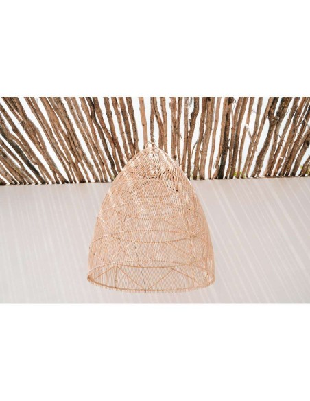 Pantalla de Lámpara de Techo Twister Natural M - Bazar Bizar