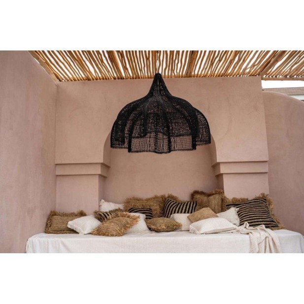 Pantalla de Lámpara de Techo Whipped Negro M - Bazar Bizar Pantalla de Lámpara de Techo Whipped Negro M - Bazar Bizar