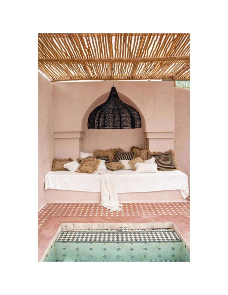 Pantalla de Lámpara de Techo Whipped Negro M - Bazar Bizar