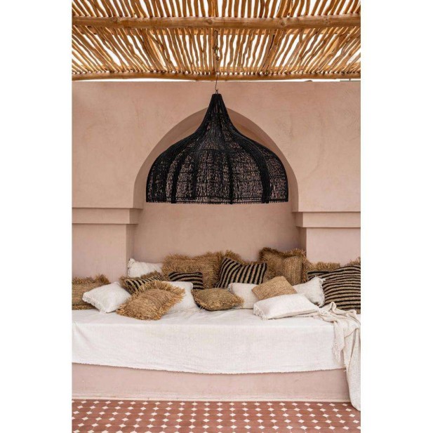 Pantalla de Lámpara de Techo Whipped Negro XL - Bazar Bizar Pantalla de Lámpara de Techo Whipped Negro XL - Bazar Bizar