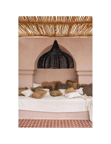 Pantalla de Lámpara de Techo Whipped Negro XL - Bazar Bizar