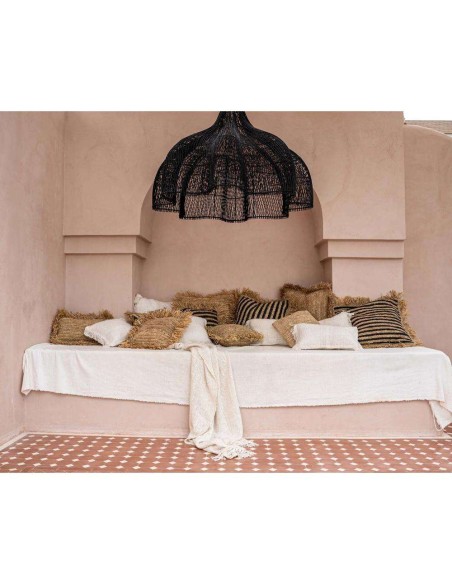 Pantalla de Lámpara de Techo Whipped Negro XL - Bazar Bizar