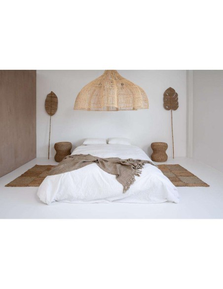 Pantalla de Lámpara de Techo Whipped Natural M - Bazar Bizar