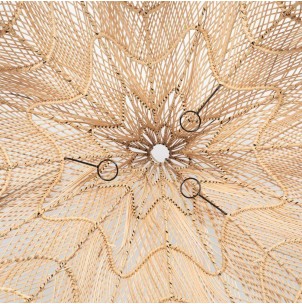 Pantalla de Lámpara de Techo Whipped Natural XL - Bazar... 2