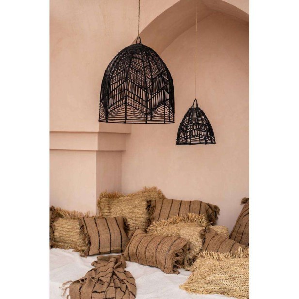 Pantalla de Lámpara de Techo Bala Negro S - Bazar Bizar Pantalla de Lámpara de Techo Bala Negro S - Bazar Bizar