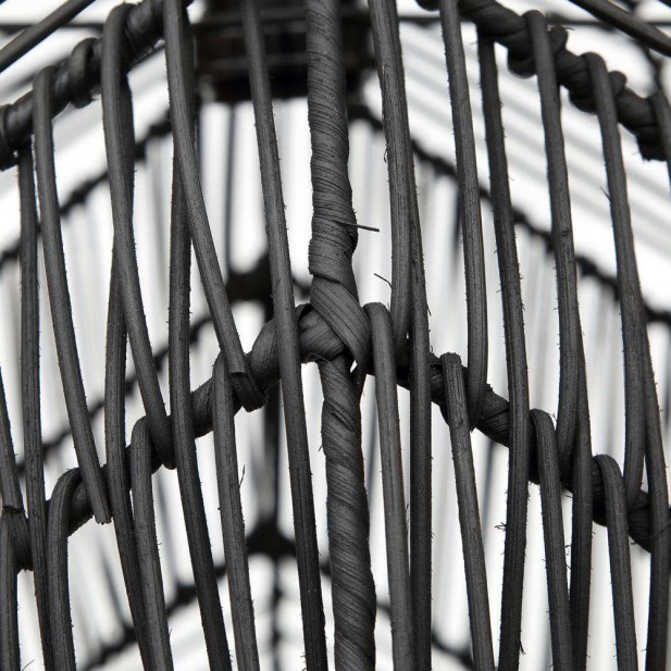 Pantalla de Lámpara de Techo Bala Negro S - Bazar Bizar Pantalla de Lámpara de Techo Bala Negro S - Bazar Bizar