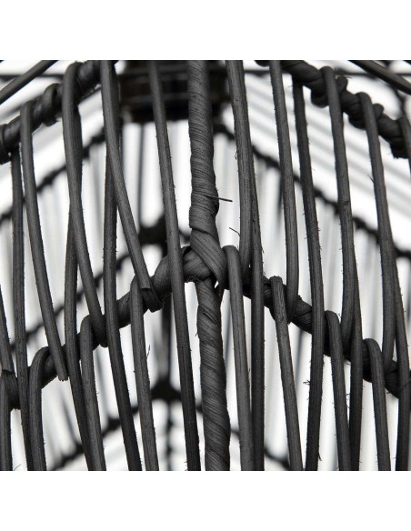 Pantalla de Lámpara de Techo Bala Negro S - Bazar Bizar